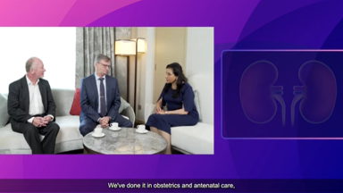 Dr Anita Sharma, Prof Merlin Thomas, Prof Per Henrik Groop