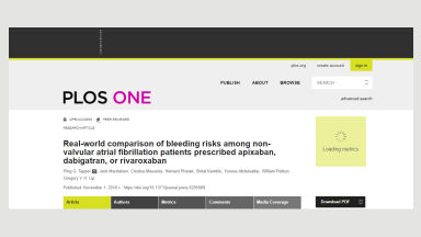Real-world comparison of bleeding risks among non-valvular atrial fibrillation patients prescribed apixaban, dabigatran, or rivaroxaban