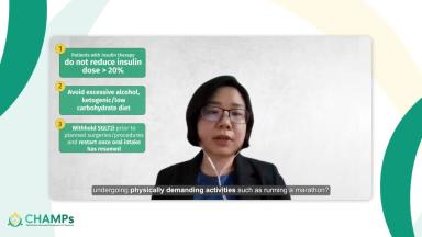 Reducing the risk of diabetic ketoacidosis when initiating SGLT2 inhibitors